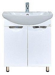 Тумба для раковины напольная Misty Лаванда 70 белая купить в интернет-магазине сантехники Sanbest