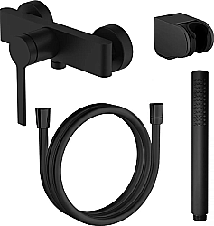 Смеситель для душа Azario VINCENTE AZ-VRZ338326PA черный матовый купить в интернет-магазине сантехники Sanbest