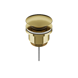 Донный клапан для раковины Ceramica Nova 70003BG брашированное золото купить в интернет-магазине сантехники Sanbest