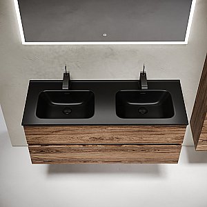 Тумба с раковиной Sancos Urban 120 UR120-2ECH дуб чарльстон для ванной в интернет-магазине Sanbest