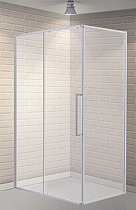 Душевой уголок Esbano SURF ESOGS128PSC 120х80 стекло прозрачное/профиль хром купить в интернет-магазине Sanbest