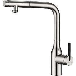 Смеситель для кухни Paulmark Viper Vi213105-BS брашированная сталь купить в интернет-магазине сантехники Sanbest