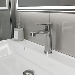 Смеситель для раковины D&K Bayern.Munchen DA1562101 хром купить в интернет-магазине сантехники Sanbest