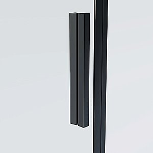 Душевой уголок Vincea Soft 2 110х80 VSR-3SO28011CLB стекло прозрачное/профиль черный купить в интернет-магазине Sanbest