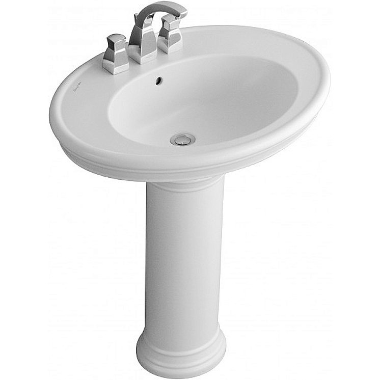 Раковина Villeroy&Boch Amadea 7185LGR1 белый купить в интернет-магазине Sanbest