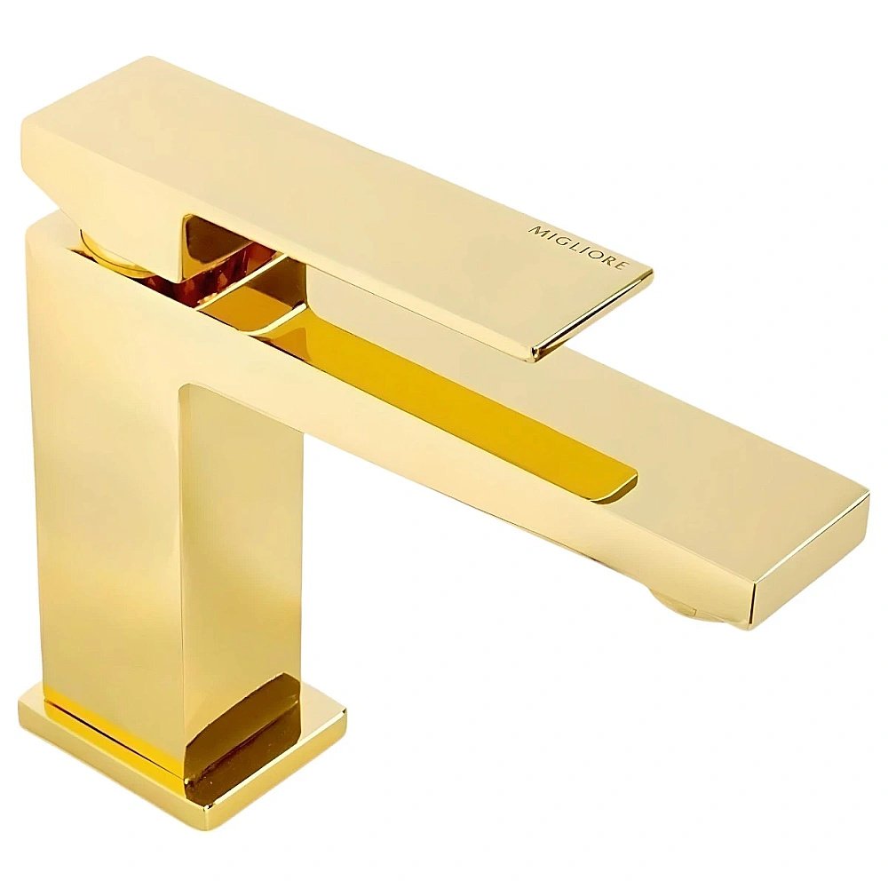 Смеситель для раковины Migliore KVANT 32443 золото купить в интернет-магазине сантехники Sanbest