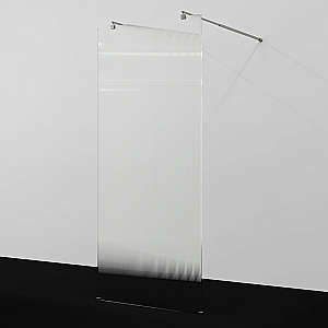 Душевое ограждение WasserKRAFT Vechte 60W46BN-FL 110 фиксатор никель/стекло рифленое купить в интернет-магазине Sanbest