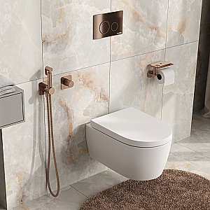 Гигиенический душ WasserKRAFT Paar 8800 A8851.290.361.335 розовое золото купить в интернет-магазине сантехники Sanbest