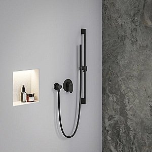 Смеситель для душа Ravak Eleganta X070299 черный матовый купить в интернет-магазине сантехники Sanbest