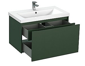 Мебель для ванной Cersanit GRANDE 80 зеленая для ванной в интернет-магазине Sanbest