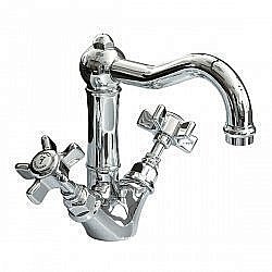 Смеситель для раковины Nicolazzi Dames Anglaises 1432CR18 хром купить в интернет-магазине сантехники Sanbest