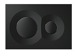 Кнопка для инсталляции ISVEA Dome 54DM0104I черная матовая купить в интернет-магазине сантехники Sanbest