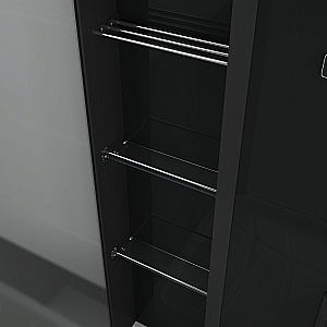 Душевая кабина Grossman Alba 90х90 GR221 стекло прозрачное/профиль черный матовый купить в интернет-магазине Sanbest