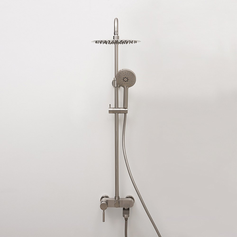 Душевая система WasserKRAFT Wern 4200 A14201 никель купить в интернет-магазине сантехники Sanbest