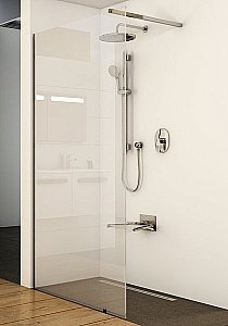 Душевое ограждение Ravak WALK-IN WALL ST 140/W SET-800 Wall стекло прозрачное/профиль хром купить в интернет-магазине Sanbest