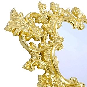 Зеркало Migliore 21738 золото в ванную от интернет-магазине сантехники Sanbest