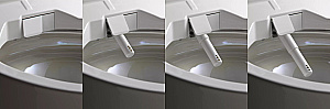 Унитаз подвесной TOTO SP CW522EY с крышкой-биде WASHLET безободковый, слив торнадо, белый купить в интернет-магазине Sanbest