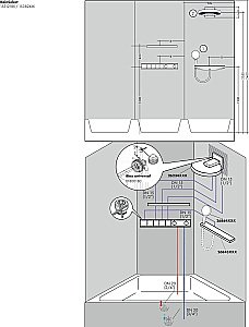 Термостат для душа Hansgrohe RainSelect 15382140 купить в интернет-магазине сантехники Sanbest