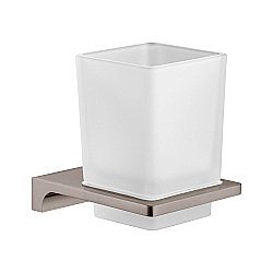 Стакан для зубных щеток Rav-Slezak Nil NLA0201MGL серый металлик купить в интернет-магазине сантехники Sanbest