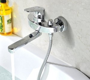 Смеситель для ванны Lemark Shift LM4314C купить в интернет-магазине сантехники Sanbest