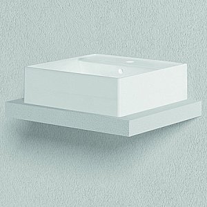 Раковина накладная Bien Infinitum 46 INLG04601FD1W5000 белая купить в интернет-магазине Sanbest