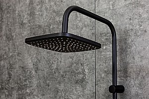 Душевая система Orange O-Shower OW04b черный матовый купить в интернет-магазине сантехники Sanbest