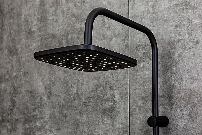 Душевая система Orange O-Shower OW04b черный матовый купить в интернет-магазине сантехники Sanbest