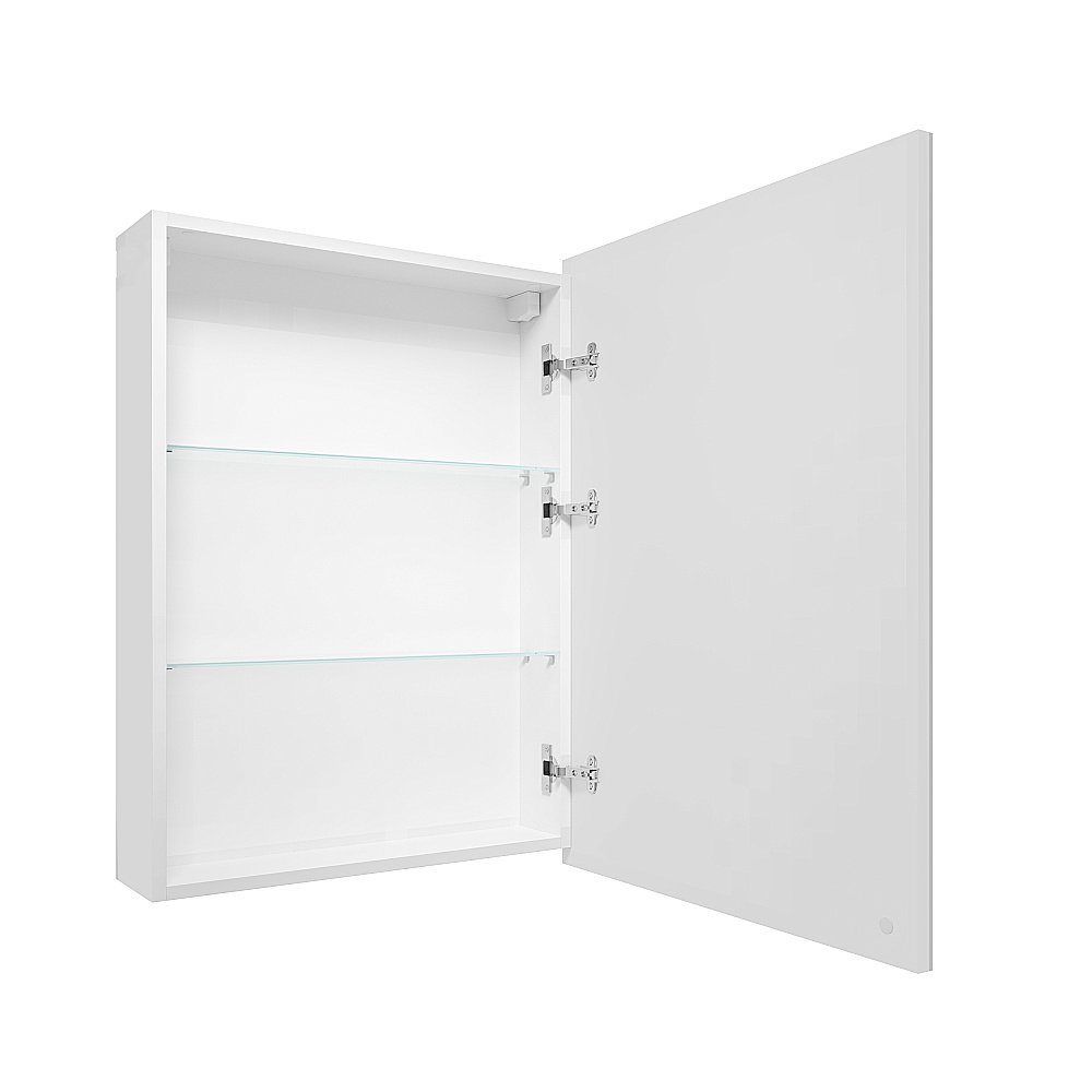 Зеркальный шкаф Grossman Меркадо 60 206018 белый купить в интернет-магазине сантехники Sanbest