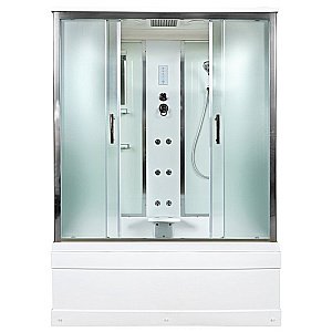 Душевая кабина DTO ЕМ4515 с гидромассажем и пультом 150х85 купить в интернет-магазине Sanbest