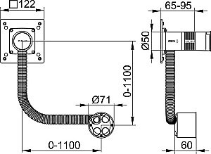 Встраиваемый комплект KEUCO IXMO 59917000070 купить в интернет-магазине сантехники Sanbest