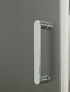 Душевая дверь BelBagno UNO 195-BF-2 180 стекло рифленое/профиль хром купить в интернет-магазине Sanbest