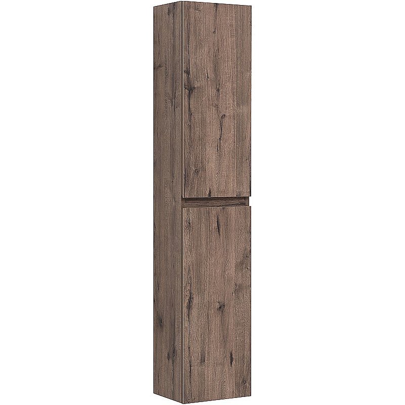 Пенал Aquanet Нота new 30 334195 дуб веллингтон табак для ванной в интернет-магазине сантехники Sanbest