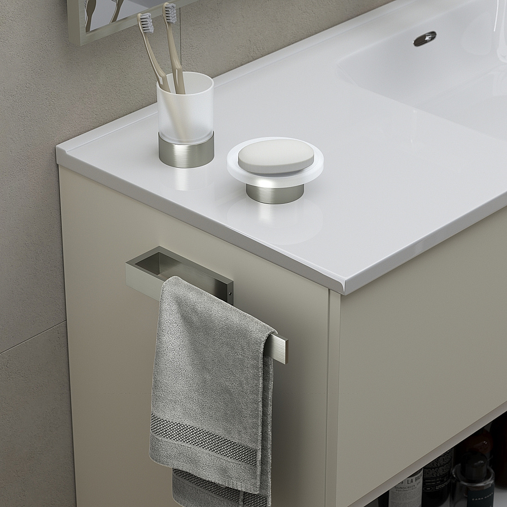 Полотенцедержатель Timo Petruma 15250/13 25 никель матовый купить в интернет-магазине сантехники Sanbest