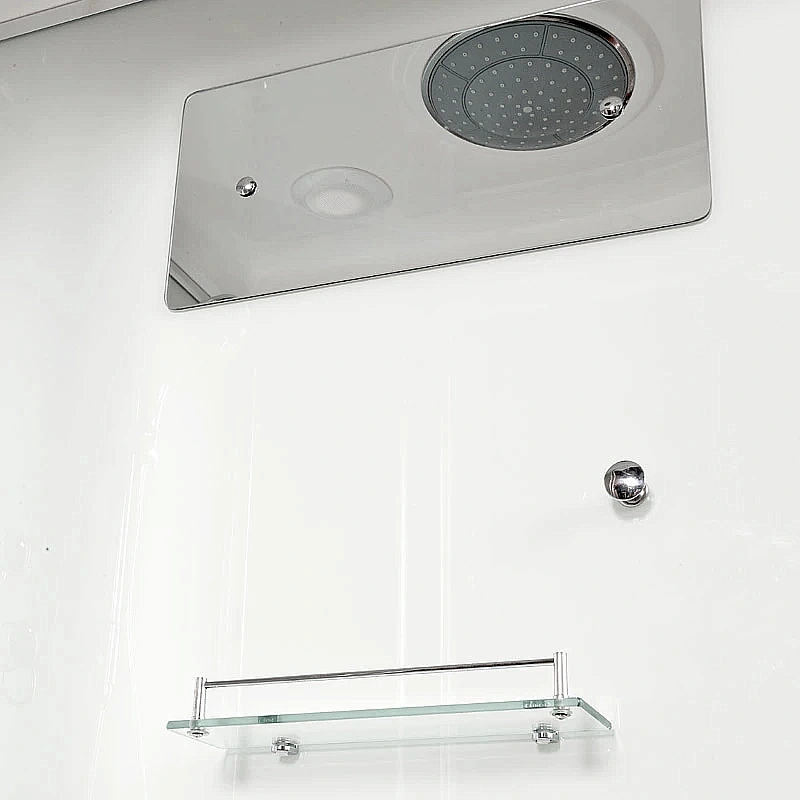 Душевая кабина AvaCan D120SRLED 120x80 с подсветкой, стекло матовое/профиль хром, правосторонняя купить в интернет-магазине Sanbest