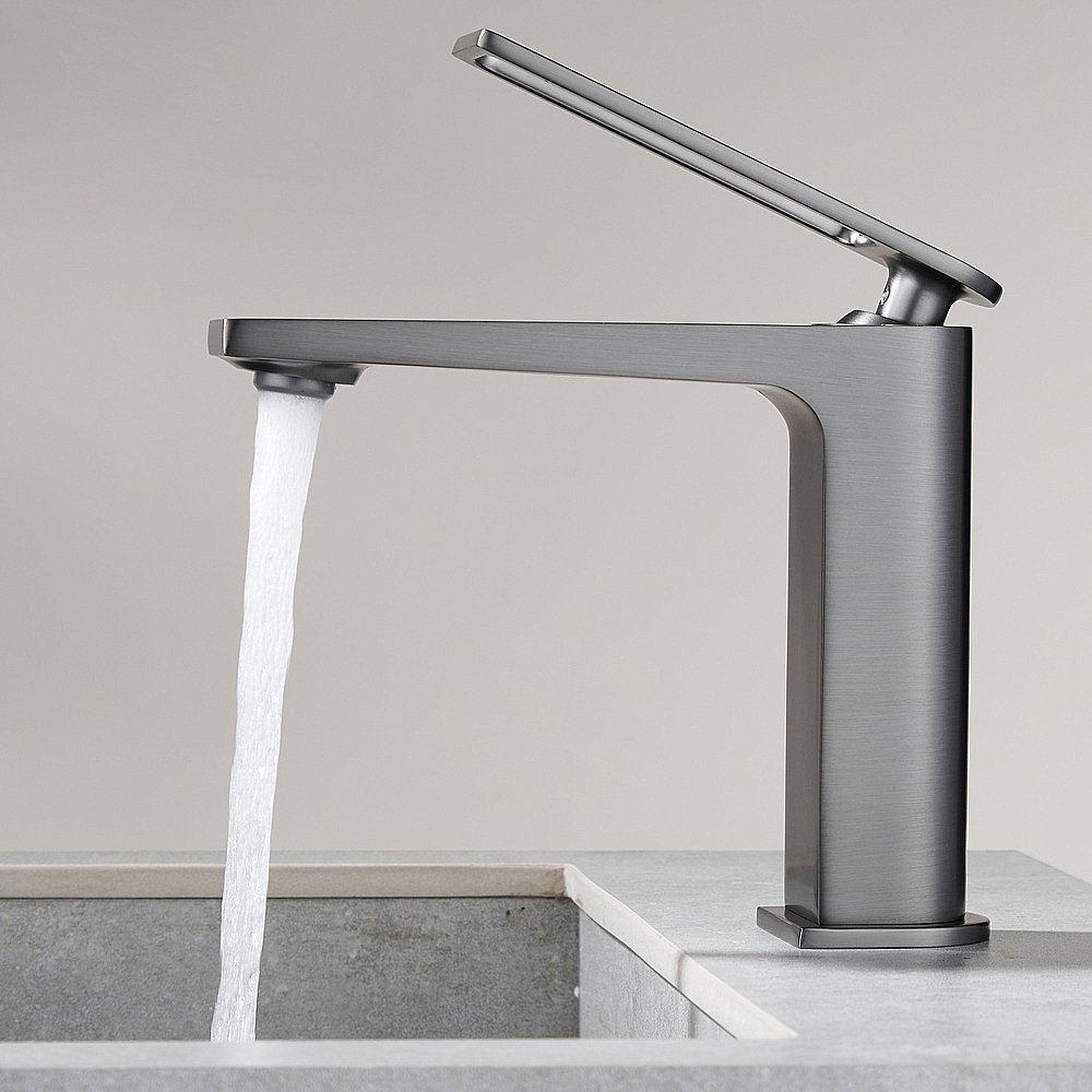 Смеситель для раковины Black&White Universe UK9901MG купить в интернет-магазине сантехники Sanbest