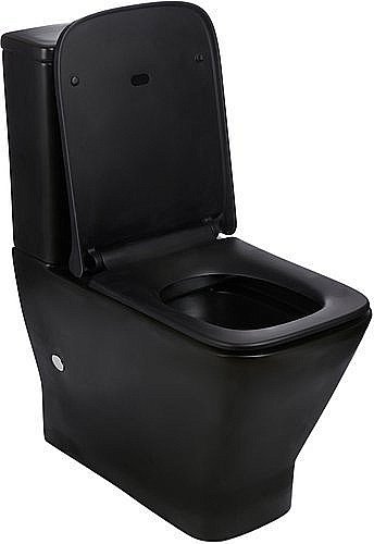 Унитаз напольный WeltWasser ROTBACH 001 MT-BL черный матовый купить в интернет-магазине Sanbest
