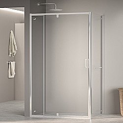 Душевой уголок RGW Passage PA-078-1 (PA-008 + Z-060-2) 110х80 3508078118-11 стекло прозрачное/профиль хром купить в интернет-магазине Sanbest