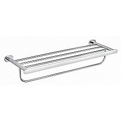 Полотенцедержатель с полкой WONZON & WOGHAND FIRST, Хром (WW-8481) купить в интернет-магазине сантехники Sanbest