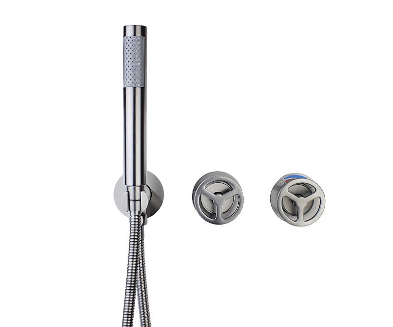 Душевая система Bronze de Luxe LIBERTY 5011GG-L графит купить в интернет-магазине сантехники Sanbest