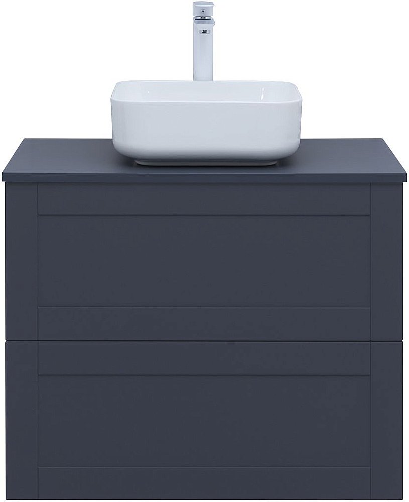 Тумба с раковиной Aquanet Терра 80 маренго для ванной в интернет-магазине Sanbest