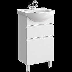 Тумба для раковины Aqwella Rodos 50 ROD01052N белая купить в интернет-магазине сантехники Sanbest