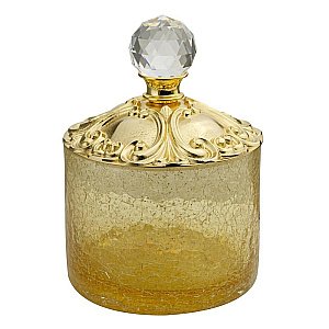 Баночка Migliore Cristalia ML.CRS-60.228.DO золото/swarovski купить в интернет-магазине сантехники Sanbest