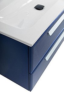 Тумба с раковиной Cezares ECO-CER-N 100 ECO-CER-N-1000-2C-SO-SPF-P сапфир для ванной в интернет-магазине Sanbest