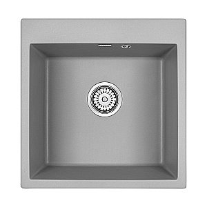 Мойка кухонная Paulmark Praktisch PM105152-GRM купить в интернет-магазине сантехники Sanbest