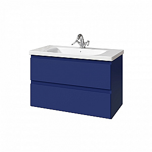 Тумба с раковиной Caprigo Forte 90 два ящика, цвет на выбор/эмаль для ванной в интернет-магазине Sanbest