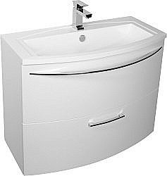 Тумба с раковиной De Aqua Лонг 167099 90 для ванной в интернет-магазине Sanbest