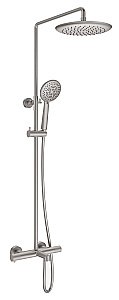 Душевая система Vincea Desire VSFS-1D1TBN брашированный никель купить в интернет-магазине сантехники Sanbest