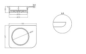 Раковина накладная Salini NINFEA 02 110521M 54 матовая из искусственного камня S-Stone, белая матовая купить в интернет-магазине Sanbest