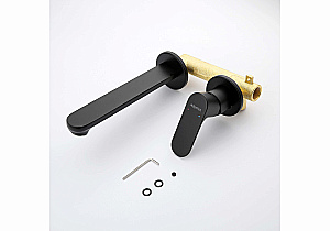 Смеситель для раковины Aquatek Альфа AQ1913MB черный матовый купить в интернет-магазине сантехники Sanbest