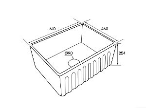 Кухонная мойка Paulmark GLAMP 61 DUO PM086146-WH белая купить в интернет-магазине сантехники Sanbest